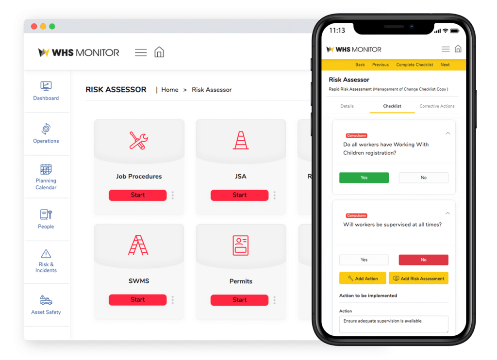 Risk Assessor Dashboard